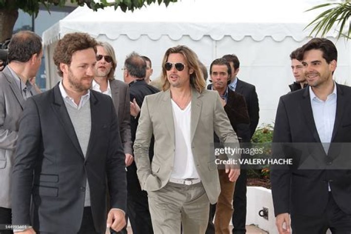 Actor Brad Pitt arrives at the Los Angeles Premiere Of 20th Century Fox's 'Ad Astra' held at ArcLight Cinemas Hollywood Cinerama Dome on August 18, 2019 in Hollywood, Los Angeles, California, United States.
