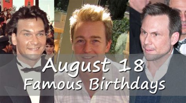 August 18 Birthdays By Profession