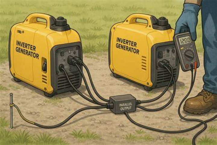Can I connect 2 generators together?