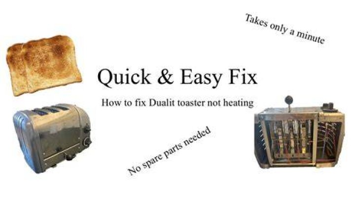 Can you fix a Dualit toaster?