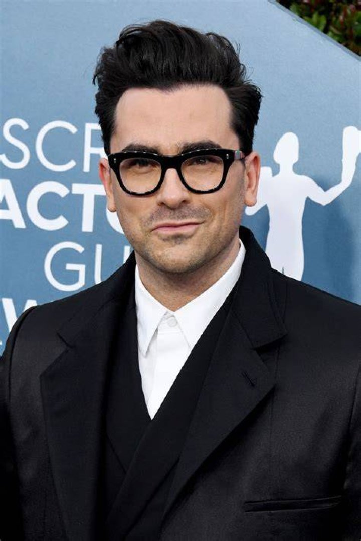 Dan Levy's pet Redmond