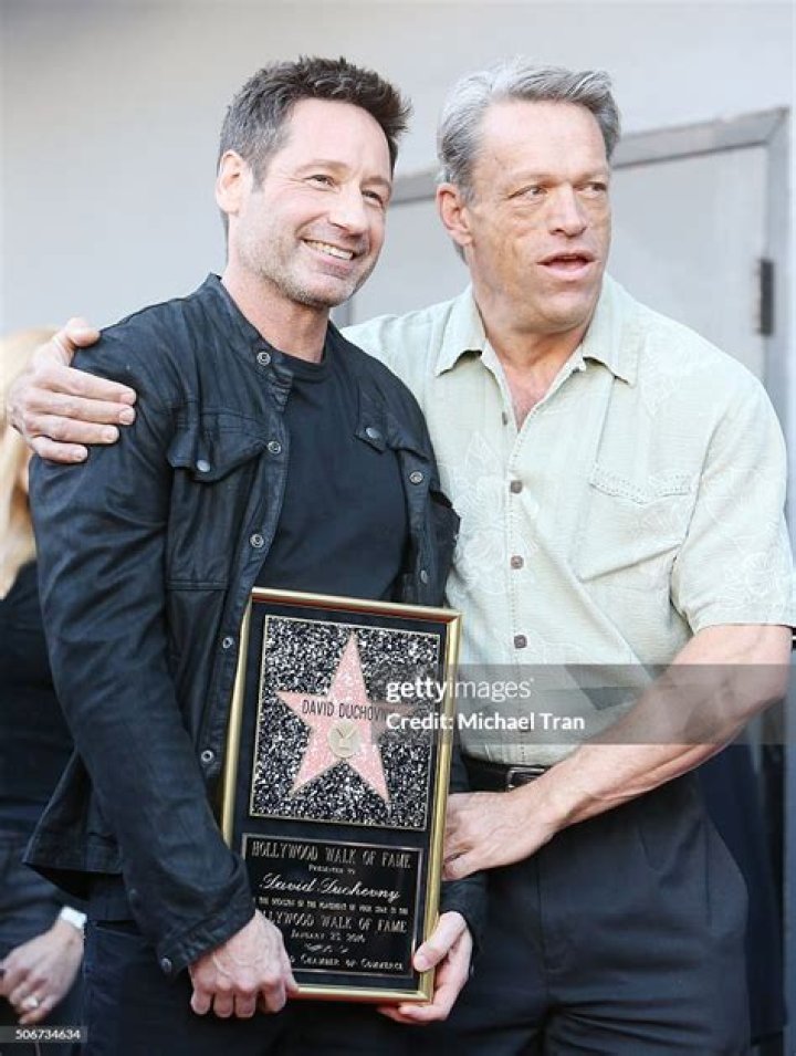 David Duchovny Honored With Star On The Hollywood Walk Of Fame