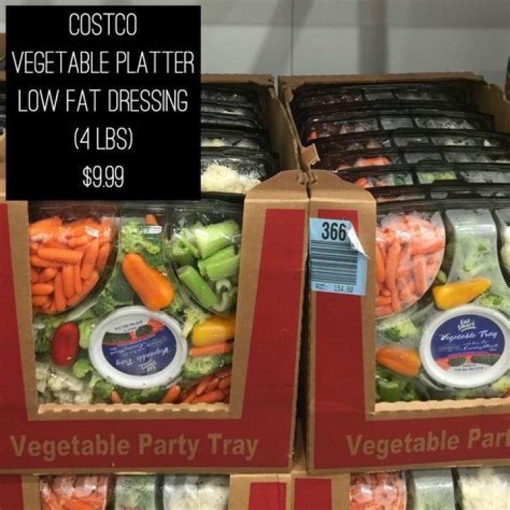 Does Costco have veggie platters?
