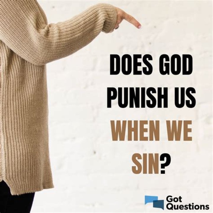 Does God punish us when we sin?