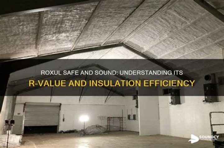 Does roxul safe and sound have an R value?