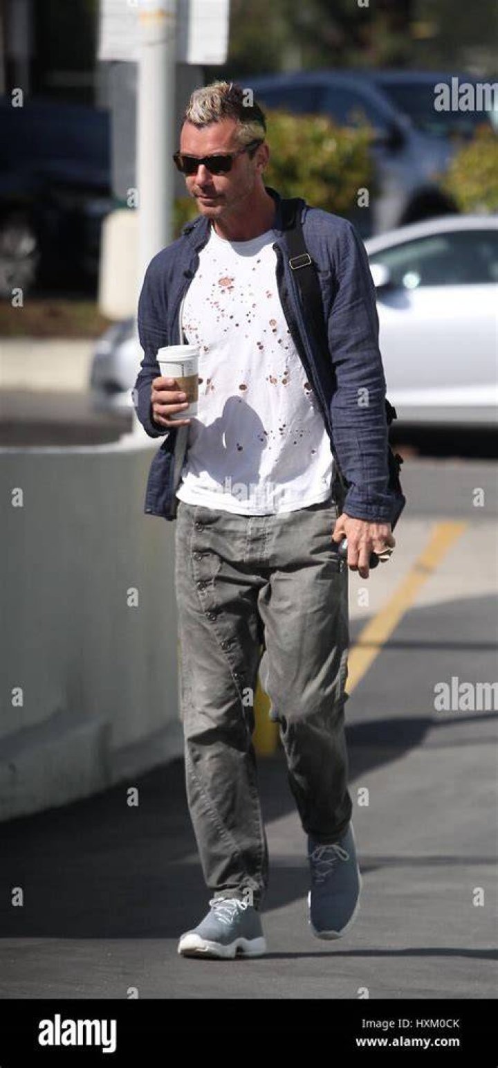 Gavin Rossdale grabs a coffee while out and about in Studio City