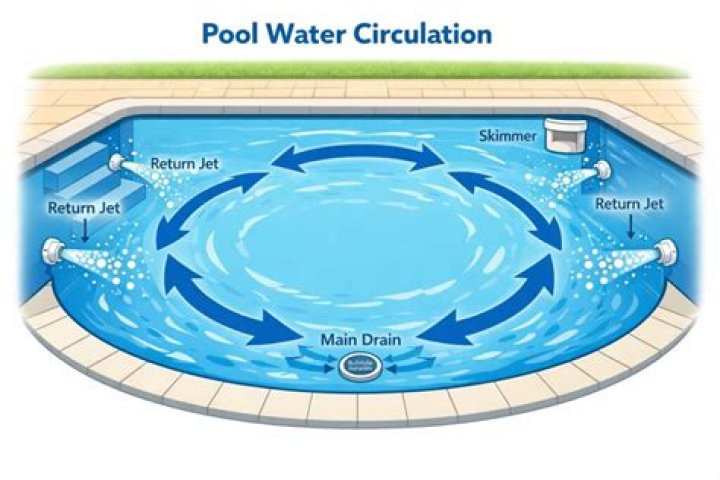 How do I put the return jets in my pool?