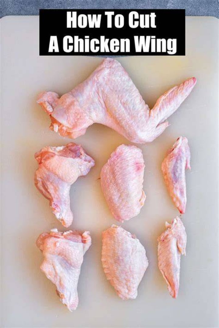 How do you cut wings into wings?