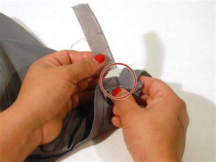 How do you replace Velcro on a hat?