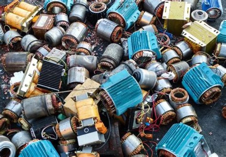How do you scrap an electric motor?