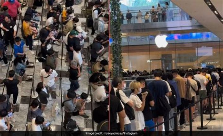 How long is the wait at Apple Store?