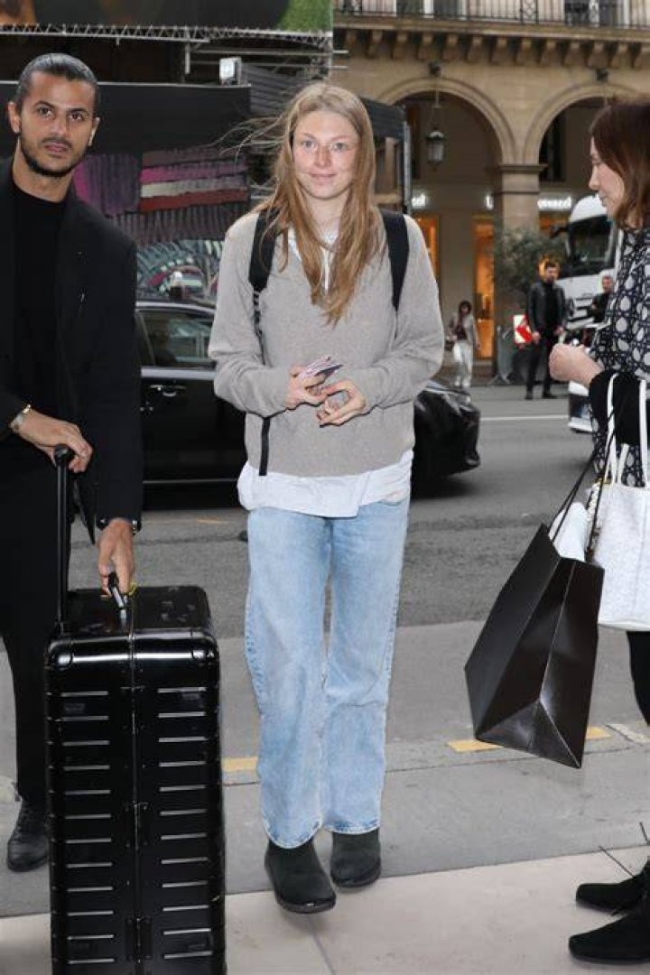 Hunter Schafer arrives at the Tom Ford: Autum...