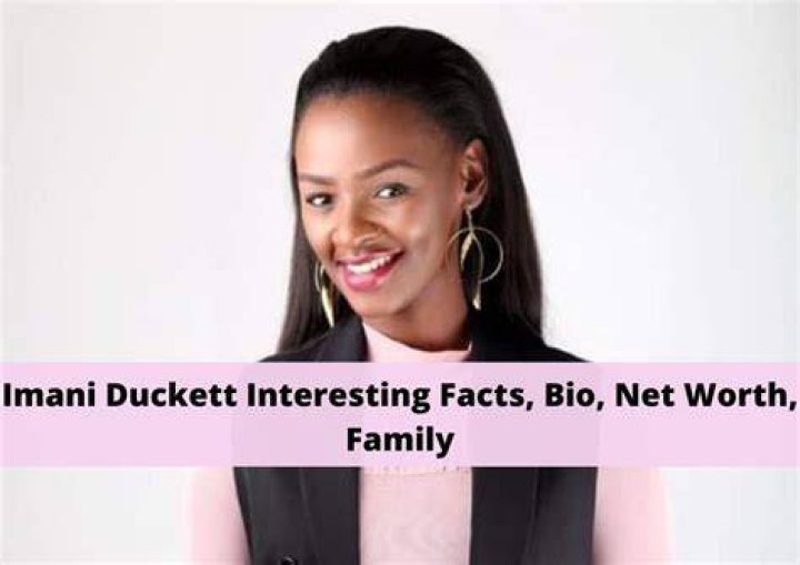 Imani Duckett Bio (Wiki) 