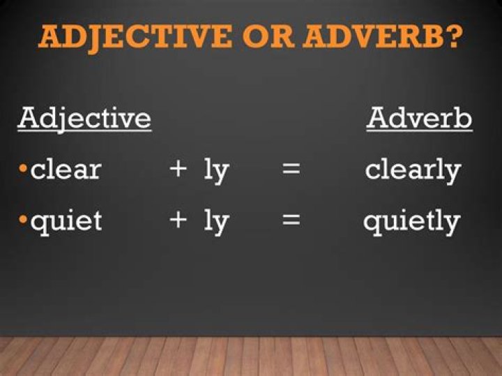 Is Quietly a adverb?