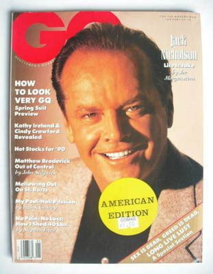 Jack Nicholson GQ