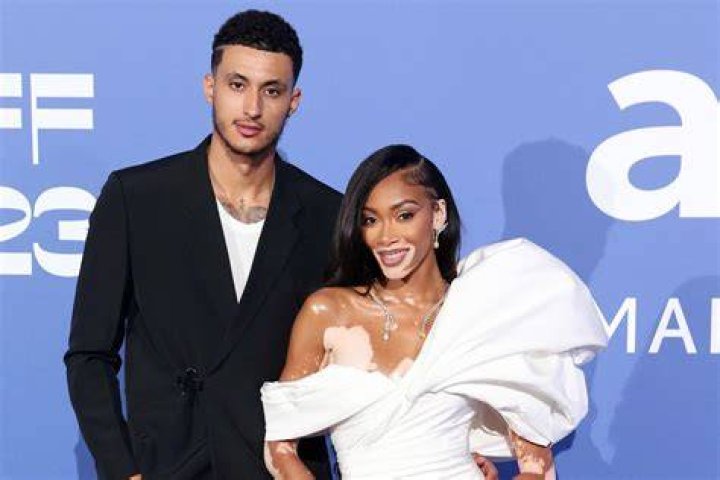 How did Kyle Kuzma asked Winnie Harlow for a date? Kyle Kuzma with his girlfriend Winnie Harlow