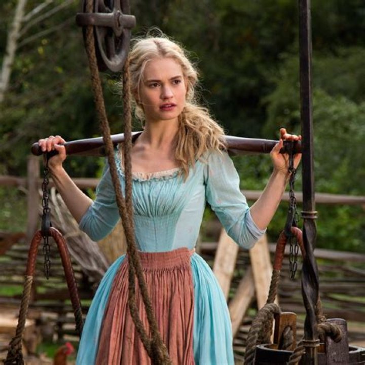 Lily James Cinderella