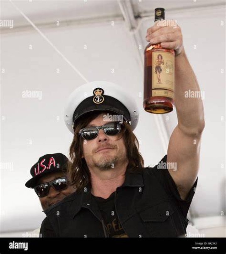 Norman Reedus at a Sailor Jerry Spiced Rum event during Fleet Week