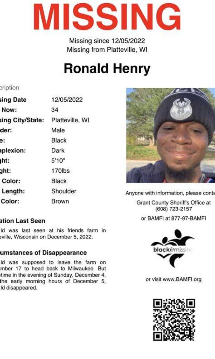 Ronald Henry Missing