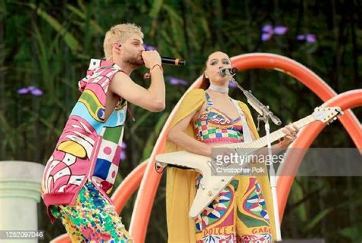 Sofi Tukker perform onstage