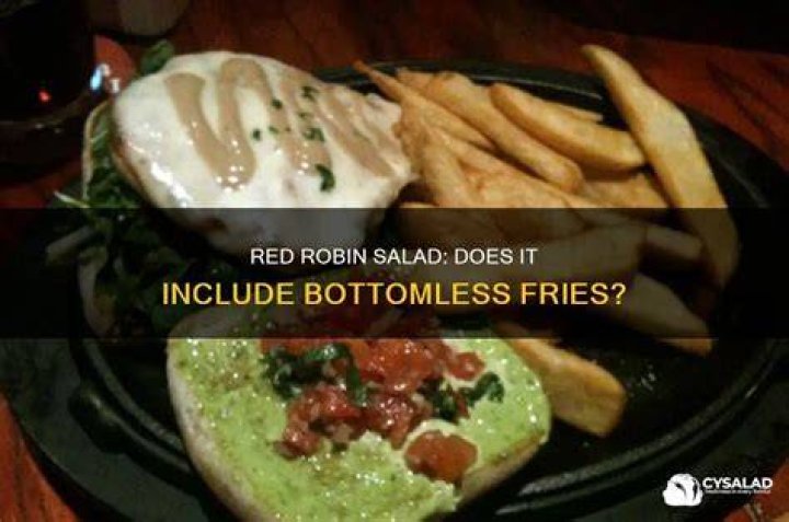 What does bottomless mean at Red Robin?
