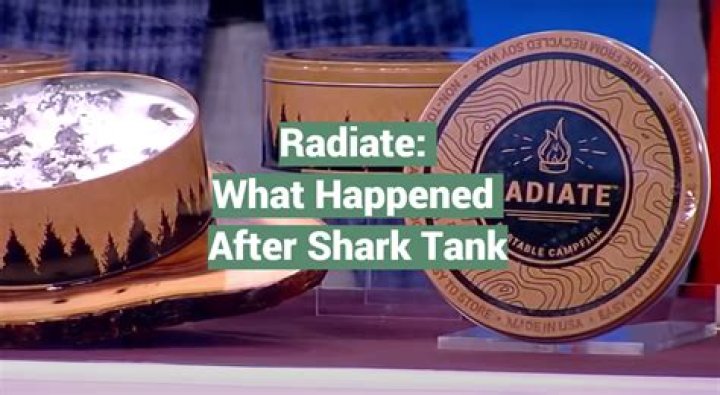 What is radiate shark tank?