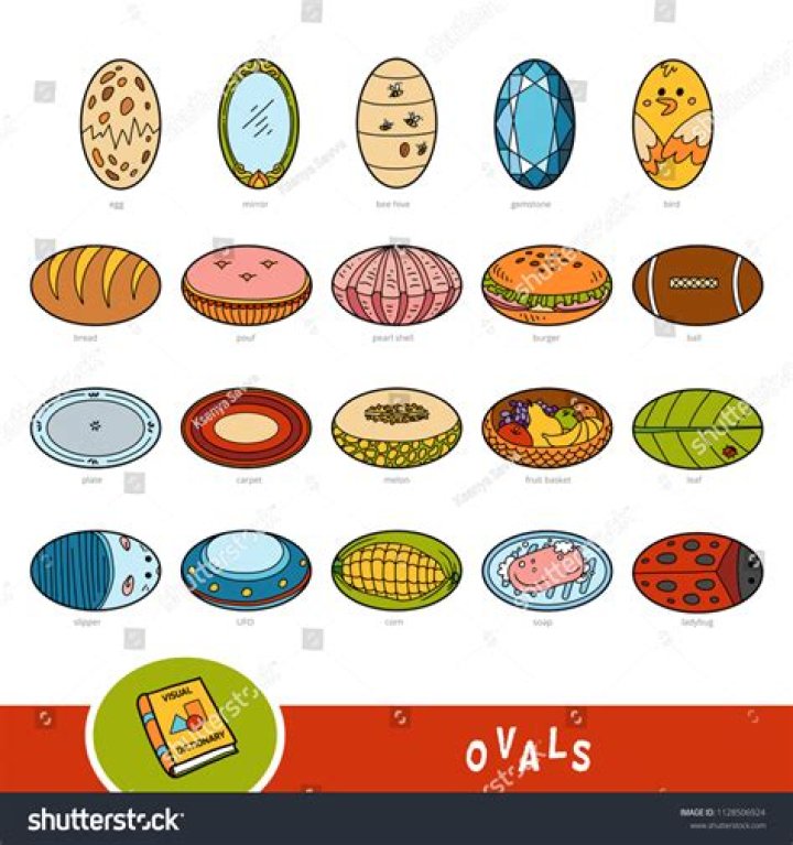 What objects are oval shaped?
