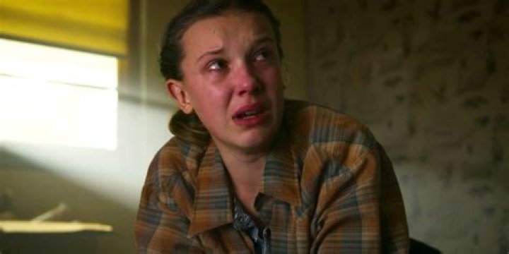 Why was the Stranger Things star crying?
