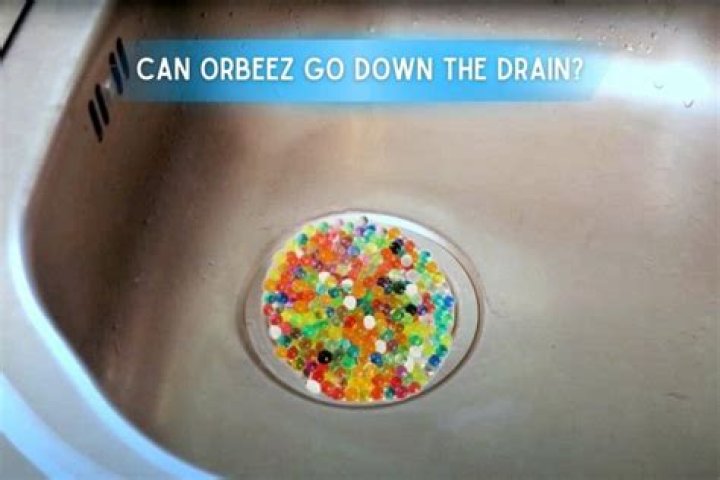 Will Orbeez clog the drain?